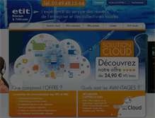 Tablet Screenshot of etit.fr